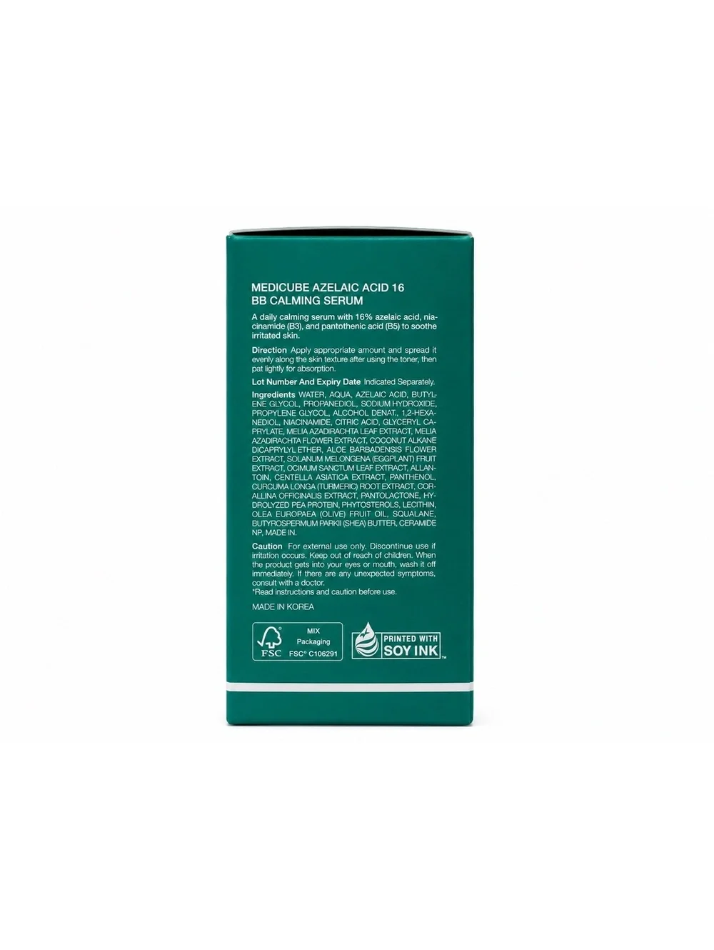 Medicube Azelaic Acid 16% BB Calming Serum - Korean Skin Care